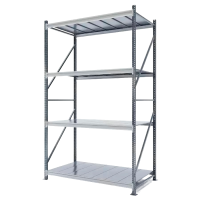Стеллаж СФМ 4000х2000х600 (4 яруса с настилом) Zn