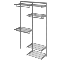 Гардеробная система Практик Home Optima G120 графит